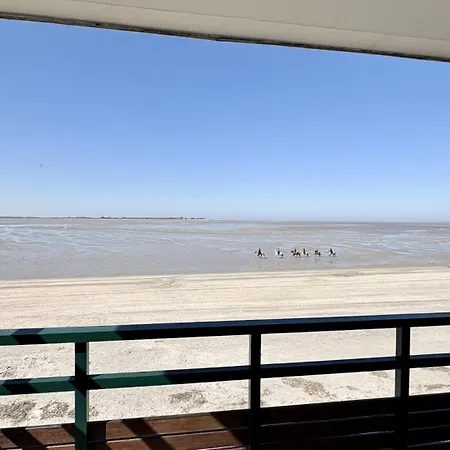 Vue Imprenable Sur La Baie De Somme - Balcon Plein Sud - Parking Inclus לה קרוטואה